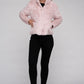 Bohemian Plush Fluffy Zip-Up Sweater Jacket