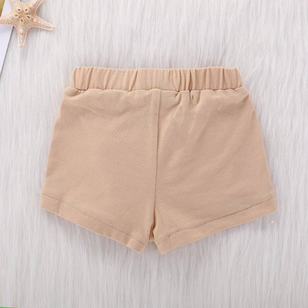 Little Girls - Big Girls Bohemian Sequin Elastic Waist Shorts