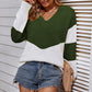 Bohemian Ribbed Mock Neck Lantern Sleeve Sweater Dress