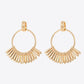 18K Gold-Plated Zinc Alloy Drop Earrings