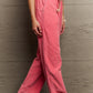 Bohemian POL Coral Leap Of Faith Corduroy Straight Fit Pants