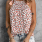 Floral Tied Tassel Cami Top