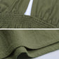 Olive Green Keyhole High Waist Ruffled Tier Mini Halter Dress
