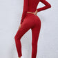 Bohemian Flirty Crisscross Knit Top and Leggings Set