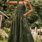 Harriet Boho Smocked Square Neck Tiered Dress