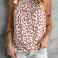 Floral Tied Tassel Cami Top