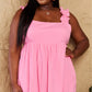 Bohemian Heyson Mark My Words Full Size Ruffle Sleeve Flare Midi Dress