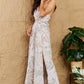 Bohemian OneTheLand Watch Me Grow Open Cross Back Maxi Dress
