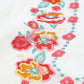 Boho Embroidered Notched Neck Flounce Sleeve Top