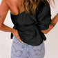 Women's Tied Puff Sleeve One-Shoulder Trendy Top