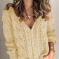Bohemian Ladies Casual Sweater Knit Cardigan
