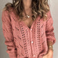 Bohemian Ladies Casual Sweater Knit Cardigan