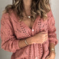 Bohemian Ladies Casual Sweater Knit Cardigan