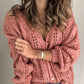 Bohemian Ladies Casual Sweater Knit Cardigan