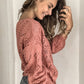 Bohemian Ladies Casual Sweater Knit Cardigan