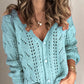 Bohemian Ladies Casual Sweater Knit Cardigan