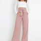 Women's Casual Loose Fit High Waist Career Trouser Pants