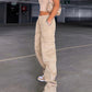Women’s Loose Fit Low Rise Trendy Cargo Pants