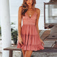 Boho Vacation Sexy Lace Cleavage Dress