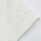 Women's Bohemian V-Neck Eyelet Romantic Short Sleeve Top