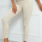 Women's Contrast V-Cut Workout Leggings