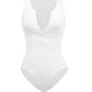 Women's Sexy Ribbed Button Front Sleeveless Bodysuit