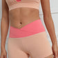 Women's Contrast V-Cut Tiny Waist Gym Shorts
