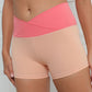 Women's Contrast V-Cut Tiny Waist Gym Shorts