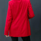 Trendy Long Sleeved Double Breasted Collar Jacket