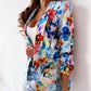 Fashion Spring Floral Casual Suit Jacket