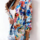 Fashion Spring Floral Casual Suit Jacket