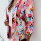 Fashion Spring Floral Casual Suit Jacket