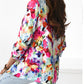 Fashion Spring Floral Casual Suit Jacket