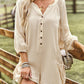 Boho Solid Color Casual Linen Oversized Pockets Romper