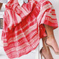 Bohemian Ethnic Stripe Printed Maxi Skirt