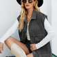Sleeveless Denim Summer Vest Jacket