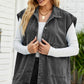 Sleeveless Denim Summer Vest Jacket