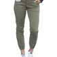 Slim Pocket Cropped Cargo Leisure Pants