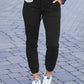 Slim Pocket Cropped Cargo Leisure Pants
