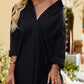 Collared Long Sleeved Button up Top or Shirt Dress