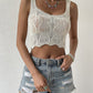 Bohemian Crochet Knitted Crop Top