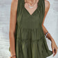 Ruffle Babydoll Woven Sleeveless Top