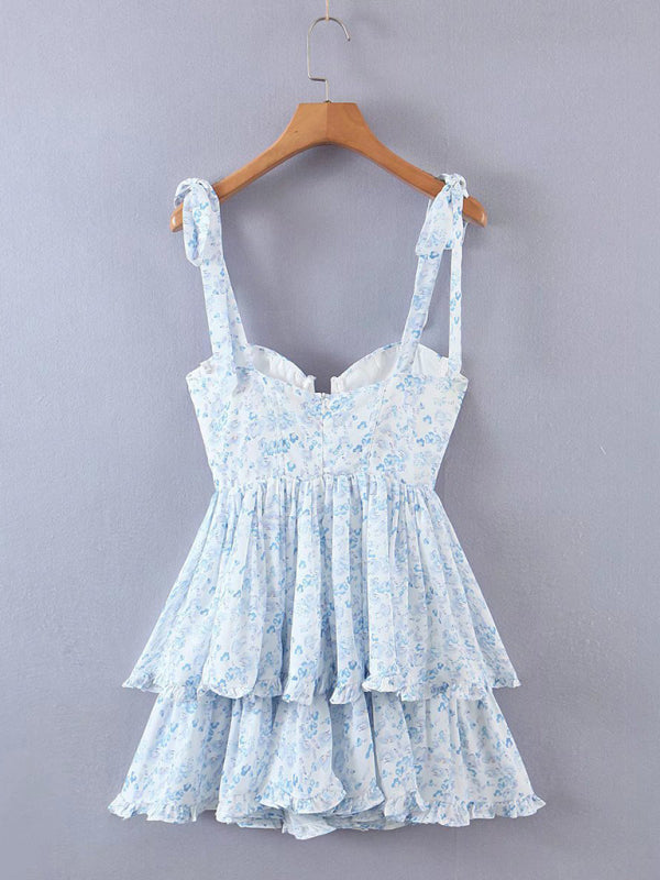 Summer Silk & Chiffon Bodice Pleated Evening Dress