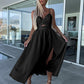 Lindsey Woven Sexy Bow Cutout Maxi Dress