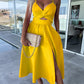 Lindsey Woven Sexy Bow Cutout Maxi Dress