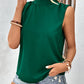 Abigail Green Open Back Bow Sleeveless Top