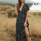 Kaitlyn Floral Ruffle Bohemian Maxi Dress