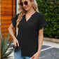 Casual Bohemian V-Neck Button Cardigan Blouse
