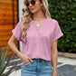 Casual Bohemian V-Neck Button Cardigan Blouse