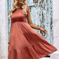 Cathy Bohemian Smocked Top Maxi Dress